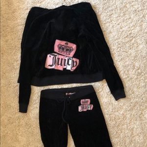 Juicy Couture Velour Track Suit
